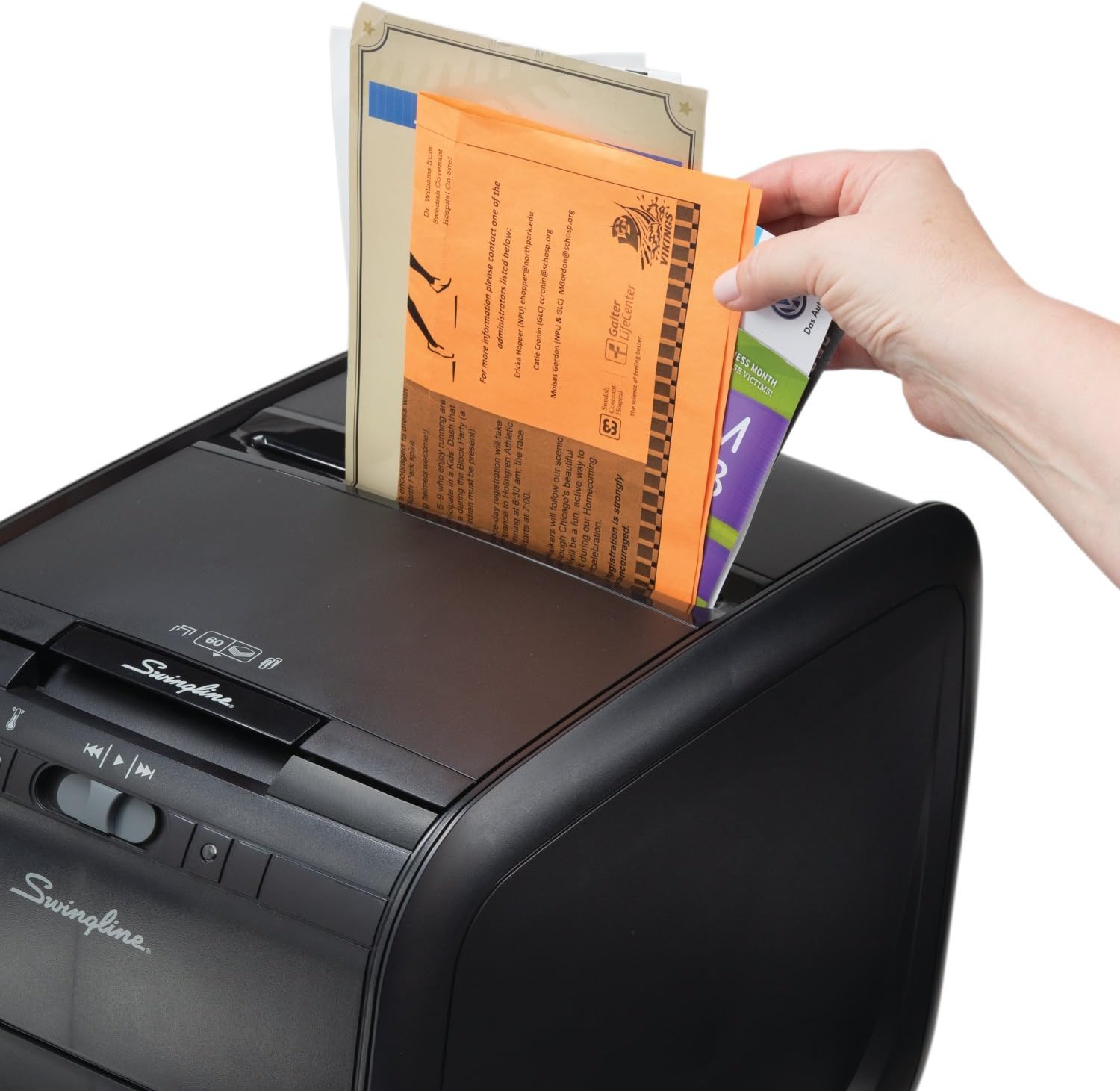 Swingline Stack-and-Shred 60X Auto Feed Shredder